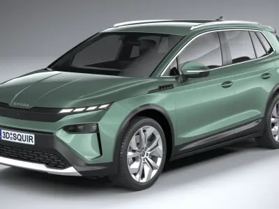 Skoda Elroq 2025 3D model