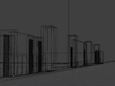 Compound Wall Free 3D model