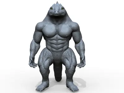 Fandom Leatherhead Earth 27 Wiki Fandom 3D model