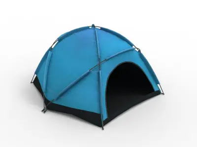Camping Tent 3D model
