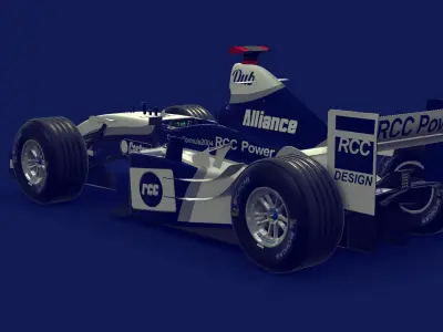 Cartoon Formula 2004 3D model