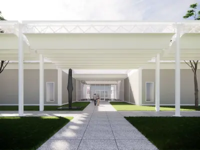 Menil Collection Entire Building 3D model