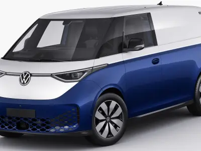 Volkswagen IDBUZZ Cargo Van 2023 3D model