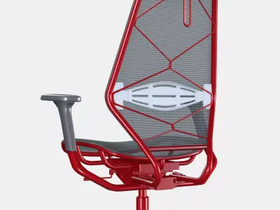 STYRSPEL Gaming chair Low-poly 3D model