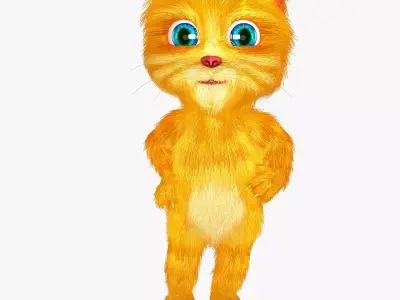 Red Cat 3D model