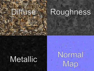 Medieval Castle Decorative Artifact model pack Low-poly 3D model