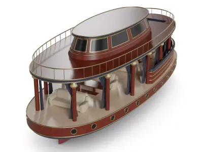 Cabin Cruiser 3D model