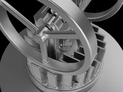Stirling Engine 3D print model