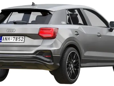 Audi Q2 2021 3D model