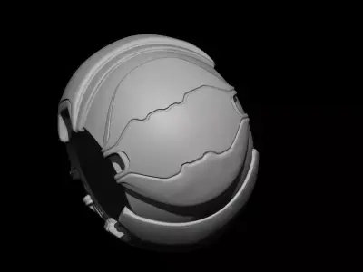 Sci-Fi Mechanical Sphere 3D print model