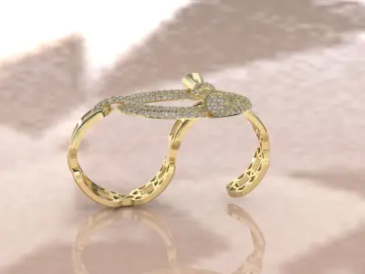 HERMES RING 3D print model