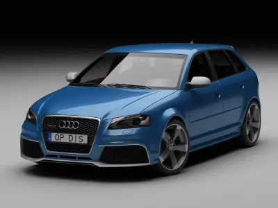 Audi RS3 2012 3D model