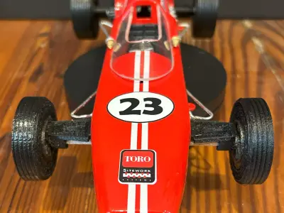 3D Print Your Own 60s era Indy 500 Tether Car Replica 3D print model