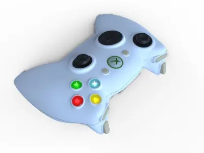 x-box controller Free 3D model