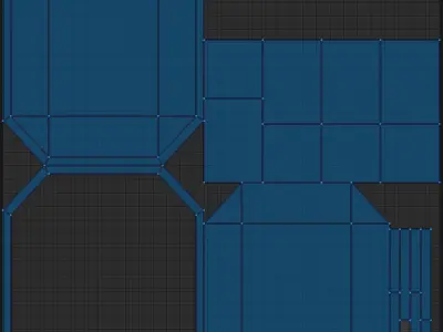 Trophy cup Low-poly 3D model