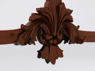 classical big mirror 3D model