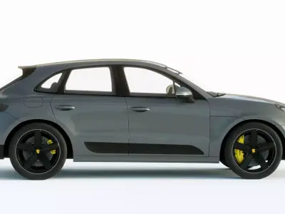 Porsche Macan 2019 3D model