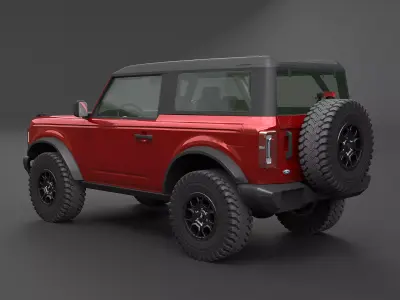 Bronco 2-Door 2022 3D model