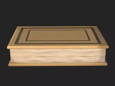 Generic Book Free low-poly 3D model