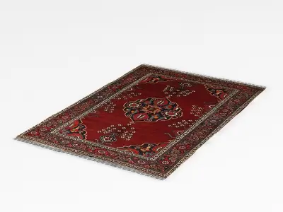 Carpet 2 oriental rug 3D model