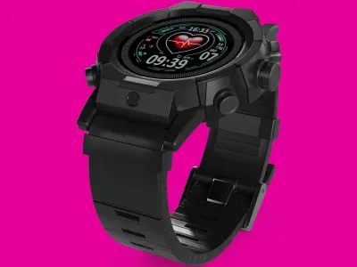 Sport watch 3D model