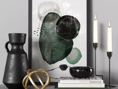 Decorative set 3D model