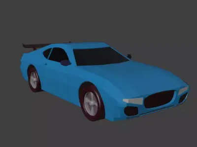 POLY VECHILE FREE DOWNLOAD Free low-poly 3D model