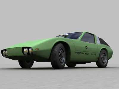 PORSCHE 911 HLS 1967 3D model