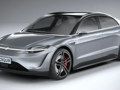 Sony Vision S 2020 3D model