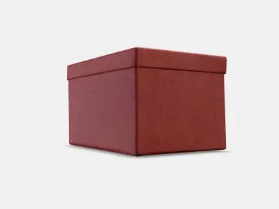 GJATTA Storage box with lid Low-poly 3D model