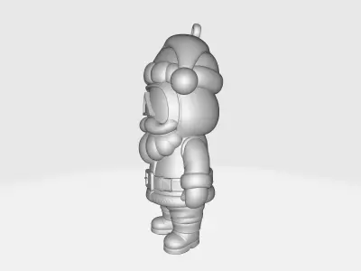 Squid Game Santa Claus  Christmas Decor  Funny Holiday Toy  3D print model