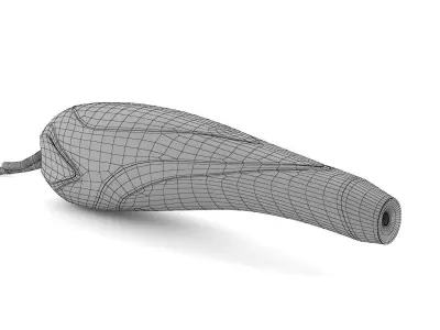 electronic whistle 3D model