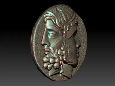 ancient coins 3D print model