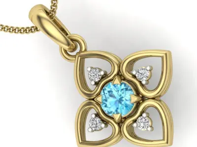 Women pendant  3D print model purchase
