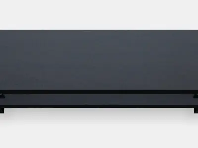 LACK TV bench 4 Low-poly 3D model