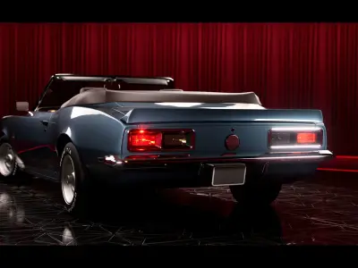 Car Studio Unreal Environment  3D model