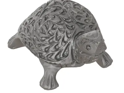 Turtle figurine 3D model