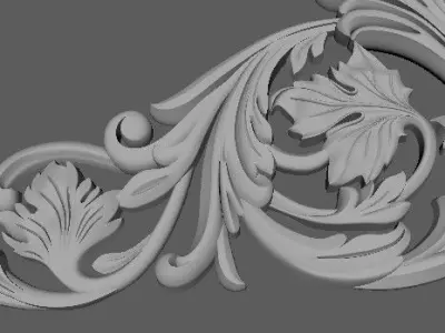 dekor ornate design 3D model