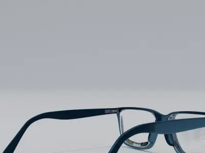 Glasses frame 3D print model