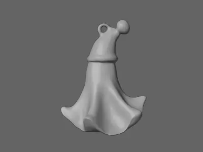 XMAS GHOST DECORATION  3D print model