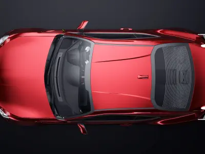 Toyota GT86 Low-poly 3D model