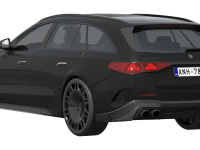 Brabus 700 AMG E53 estate 2026 3D model