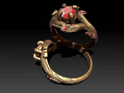 Branch Ring M29 3D print model