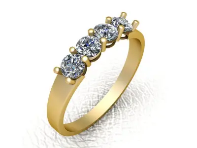 luxury jewelry  Ring  pendant  3D print model