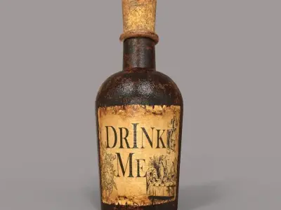 Decorative Bottle 3D model