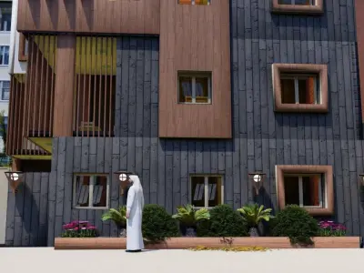 modern building design  Luxury  3D model