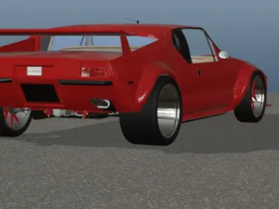 1971 Pantera - High Poly 3D model