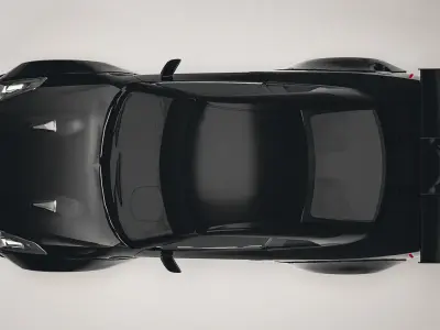 Nissan GTR R35 JDM style Low-poly 3D model