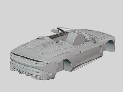 Bentley Mulliner Bacalar 2020 Printable Body - ANY Scale 3D print model