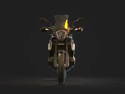 Base model  KTM 790 Adventure 2019 3D model
